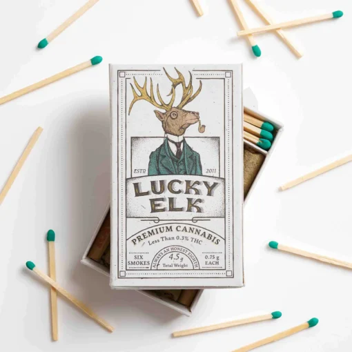 Lucky Elk THCa Pre Rolls · 6-Pack (4.5 g)